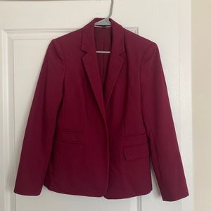Maroon blazer